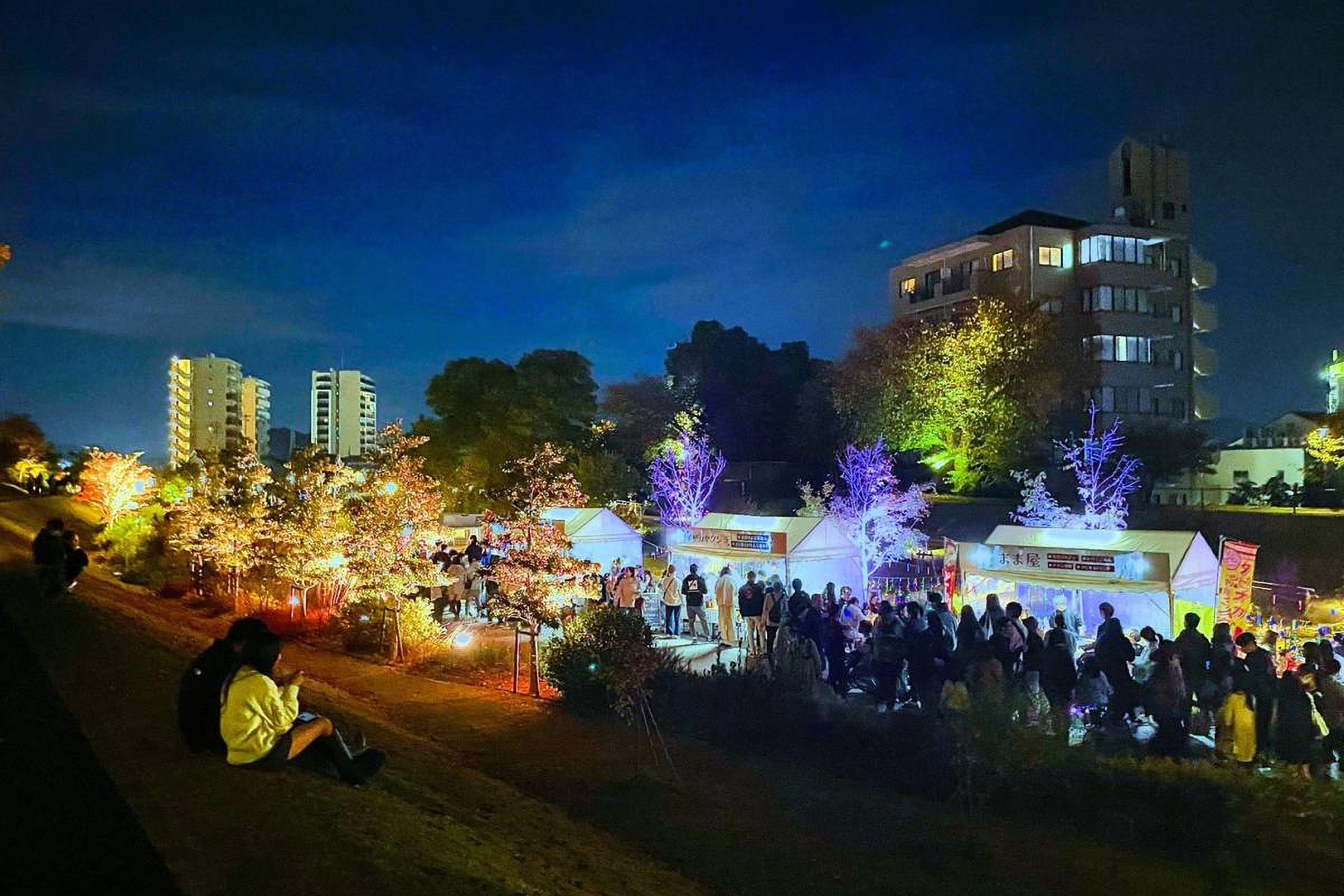 くさつ華あかりフェスタ風景１